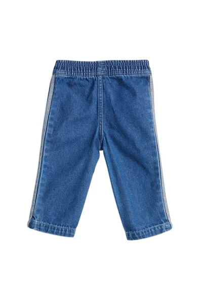 adidas Bebek  Mavi  Eşofman DENIM TEE SET JC7863 - 6