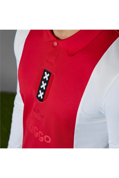 adidas Erkek  Beyaz  Forma AJAX 125 JSY JF6340 - 10