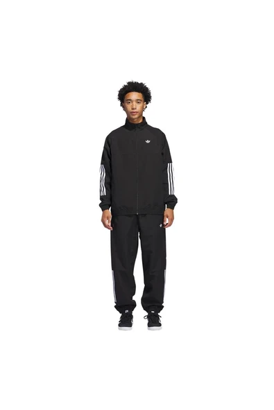 adidas  Siyah  Ceket GATSELE TRK JKT JC5174 - 4