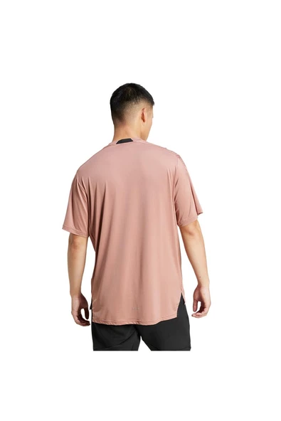 adidas Erkek  Pembe  T-shirt D4T INT. TEE JI8184 - Resim 2
