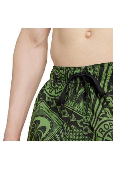 adidas Erkek  Yeşil  Deniz Şortu FARM SWIMSHORT JG3598 - 6