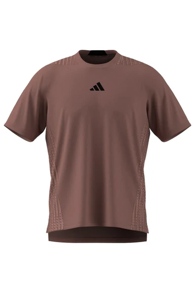 adidas Erkek  Pembe  T-shirt D4T INT. TEE JI8184 - Resim 7