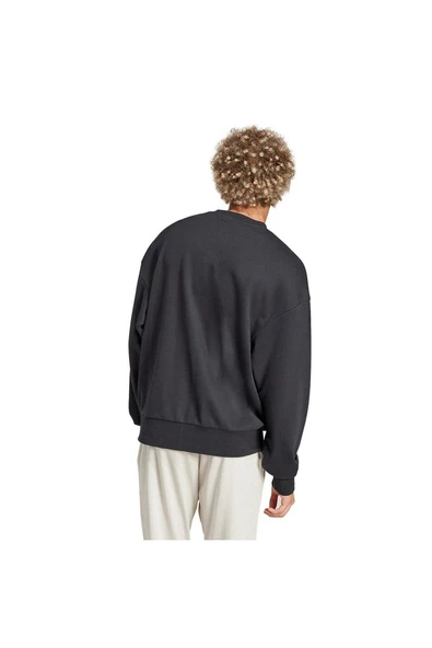 adidas Erkek  Siyah  Sweatshirt M SWT FT JF3576 - 2