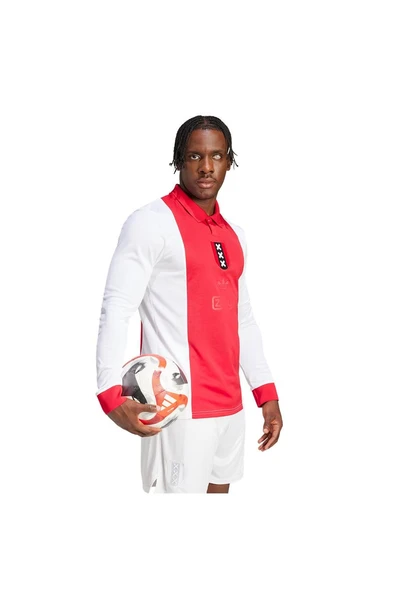 adidas Erkek  Beyaz  Forma AJAX 125 JSY JF6340 - 3