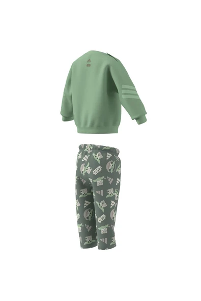 adidas Bebek  Yeşil  Eşofman I SW MNDO JOG JF3631 - 12