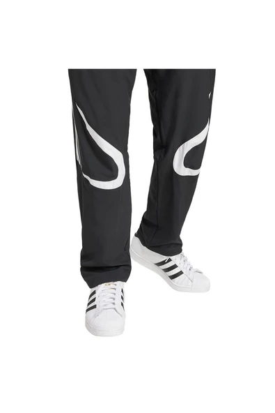 adidas Erkek  Siyah  Eşofman Altı TEAMGEIST TP JC6228 - 4