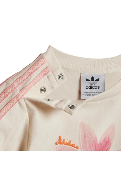 adidas Bebek  Beyaz  Eşofman TEE SHORT SET KC0771 - 4