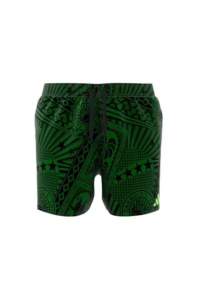 adidas Erkek  Yeşil  Deniz Şortu FARM SWIMSHORT JG3598 - 7