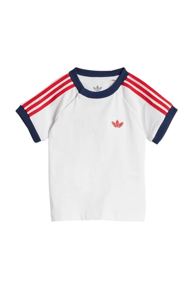 adidas Bebek  Mavi  Eşofman DENIM TEE SET JC7863 - 8