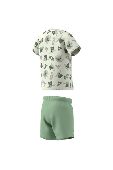 adidas Bebek  Beyaz  Eşofman I SW MNDO T SET JF3628 - 12