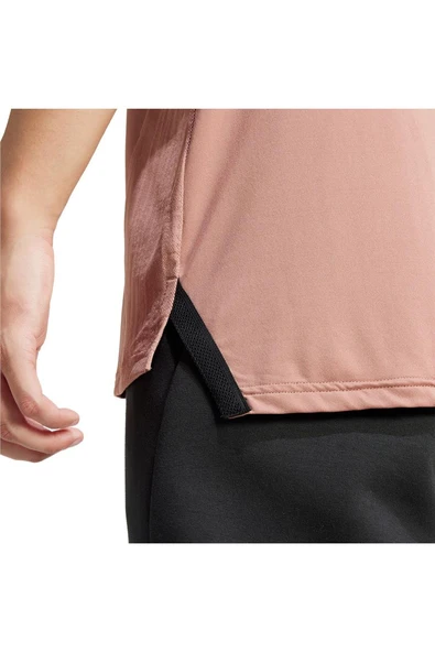 adidas Erkek  Pembe  T-shirt D4T INT. TEE JI8184 - Resim 5