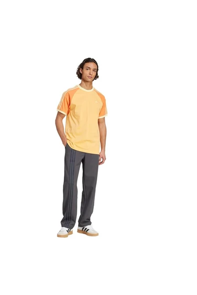 adidas Erkek  Turuncu  T-shirt CALI TEE KC4959 - 3
