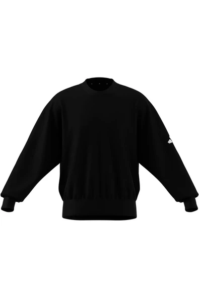 adidas Erkek  Siyah  Sweatshirt M SWT FT JF3576 - 8