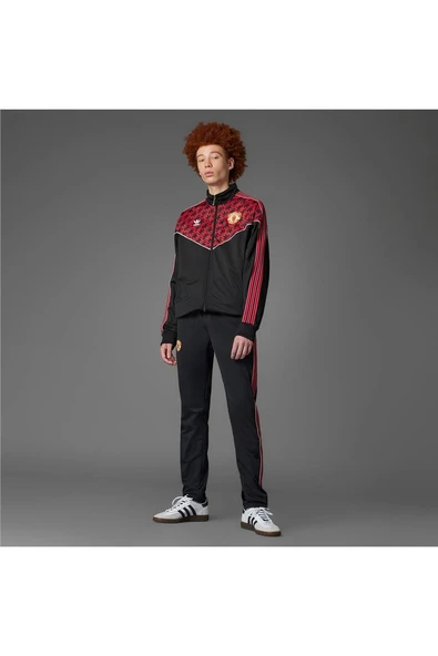 adidas Erkek  Siyah  Ceket MUFC TT 91 JF0373