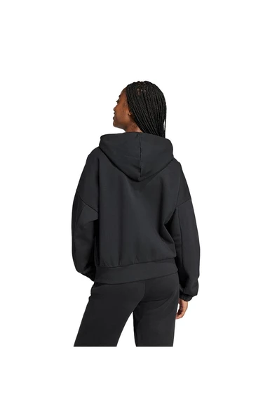 adidas Kadın  Siyah  Sweatshirt W FI SL FZ HD JE3989 - 2