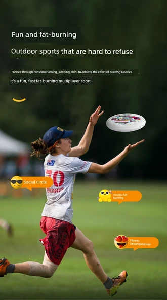 175G Extreme Frisbee - Sarı - 10