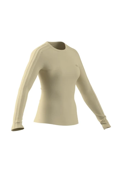 adidas Kadın  Sarı  Sweatshirt SHEER 3S LS JD3599 - 8