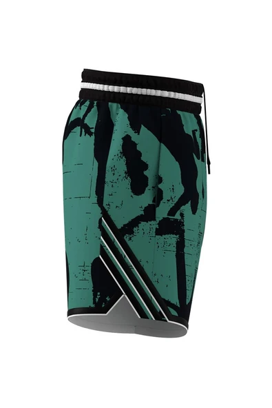 adidas Erkek  Yeşil  Şort CRAZYLITE AOP 3 JI7565 - 10