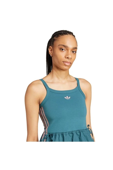 adidas Kadın  Yeşil  Atlet TOP KC0766 - 4