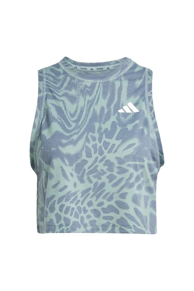 adidas Kadın  Yeşil  Atlet WE MIN AOP TANK JE6155 - 6