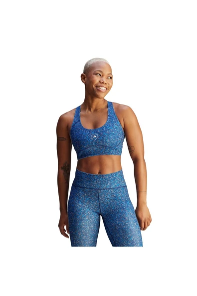 adidas Kadın  Mavi  Sporcu Sütyeni aSMC TPR PI P B JF8482