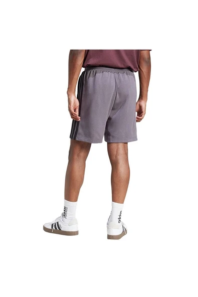 adidas Erkek  Gri  Şort M 3S FT SHO JE6422 - 2