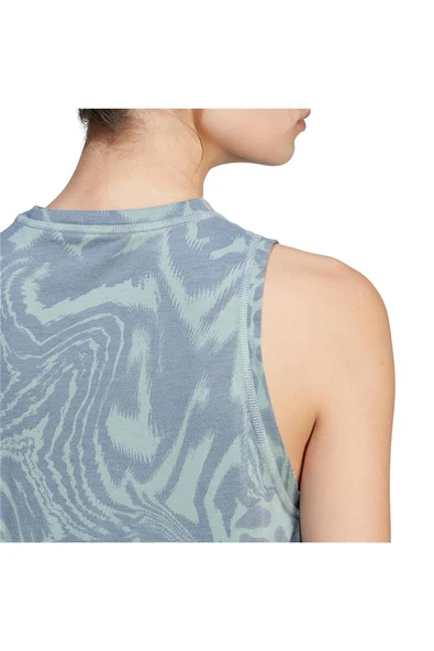 adidas Kadın  Yeşil  Atlet WE MIN AOP TANK JE6155 - 4