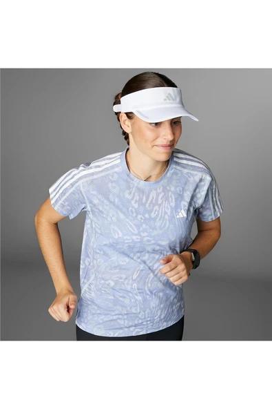 adidas Kadın  Gri  T-shirt OTR E AOP TEE W JD7758 - 4