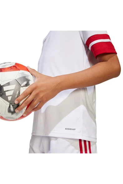 adidas Çocuk  Beyaz  T-shirt SQUA25 JSY Y JJ0059 - 5