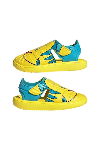adidas Unisex Çocuk Sarı Sandalet WATER SANDAL FLOUNDER C IH1231 - 10