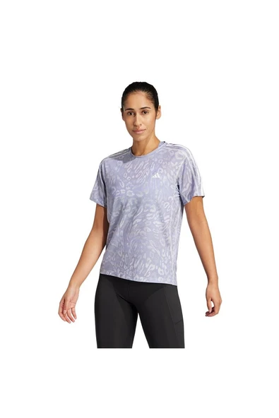 adidas Kadın  Gri  T-shirt OTR E AOP TEE W JD7758 - 7