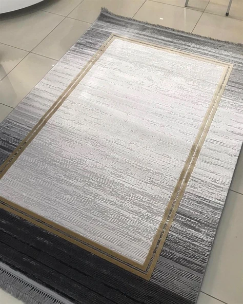 Merinos Halı Oda Halısı 160x230 Rodin 34675 090 Gri 160 x 230 cm - 3