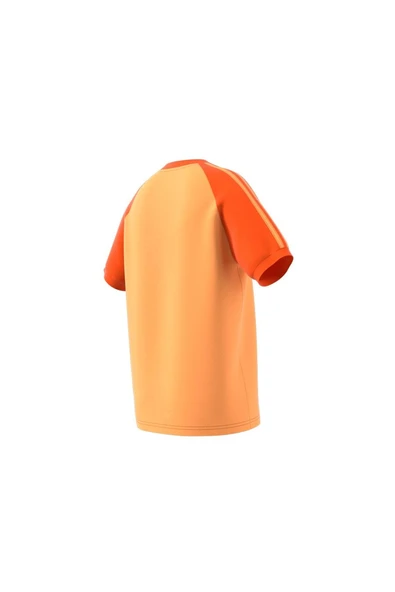 adidas Çocuk  Turuncu  T-shirt 3 STRIPE TEE JC7292 - 12