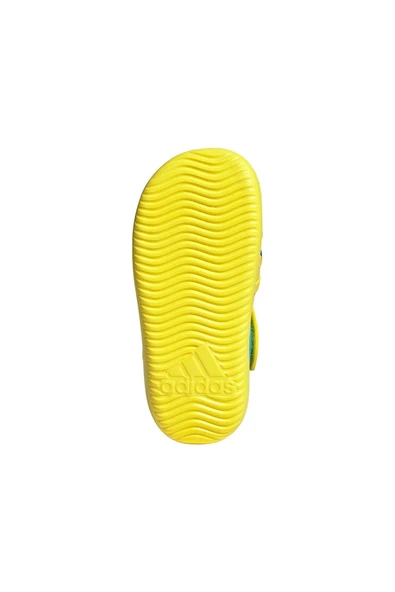 adidas Unisex Çocuk Sarı Sandalet WATER SANDAL FLOUNDER C IH1231 - 4