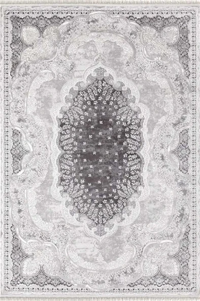 Merinos Halı Yolluk Halısı 100x300 Rodin 19777 095 Gri 100 x 300 cm