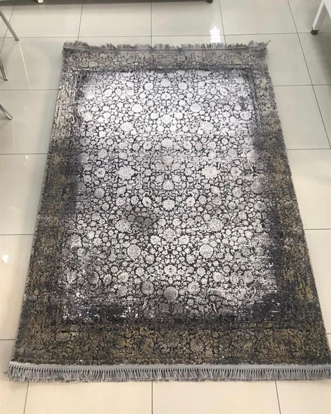Merinos Halı Oda Halısı 160x230 Rodin 34673 090 Gri 160 x 230 cm - 3