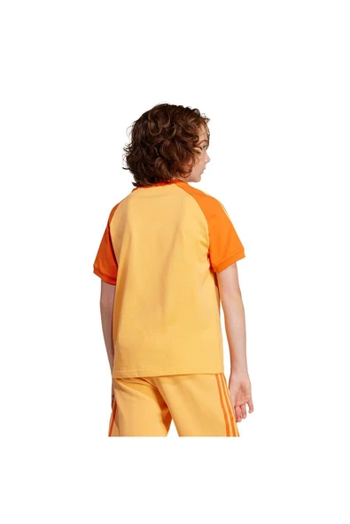 adidas Çocuk  Turuncu  T-shirt 3 STRIPE TEE JC7292 - 2