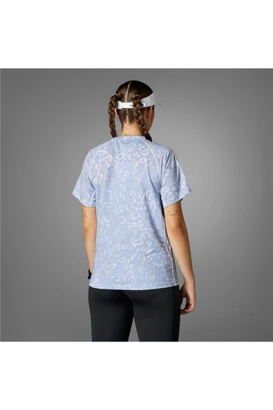 adidas Kadın  Gri  T-shirt OTR E AOP TEE W JD7758 - 2