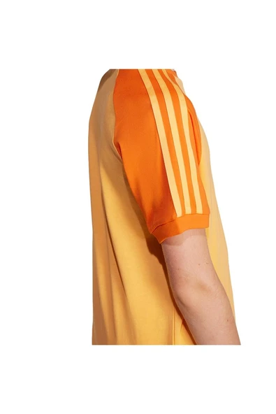 adidas Çocuk  Turuncu  T-shirt 3 STRIPE TEE JC7292 - 5