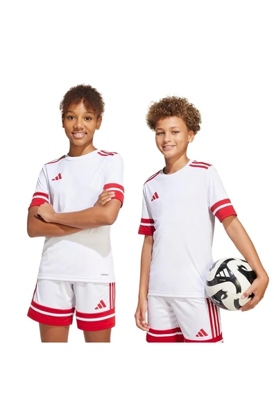 adidas Çocuk  Beyaz  T-shirt SQUA25 JSY Y JJ0059 - 7