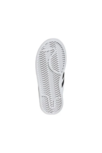 adidas Unisex Çocuk  Beyaz  Sneaker SUPERSTAR II CF C JI0091 - 4