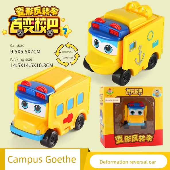 Goethe Kampüs Goethe Dönüşümlü Robot Oyuncak Seti + Kaydırak