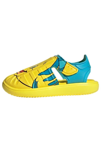 adidas Unisex Çocuk Sarı Sandalet WATER SANDAL FLOUNDER C IH1231 - 12