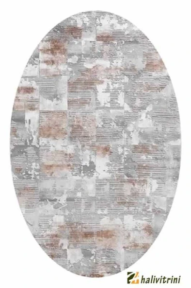 Merinos Halı Oval Halısı 160x230 Therapy 19131 020 Gri