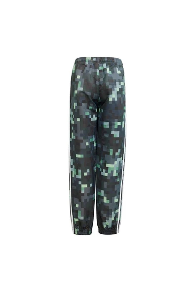 adidas Çocuk  Yeşil  Eşofman Altı AOP TRACKPANT JZ9935 - 3