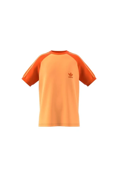 adidas Çocuk  Turuncu  T-shirt 3 STRIPE TEE JC7292 - 9