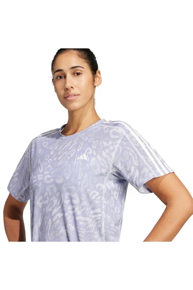 adidas Kadın  Gri  T-shirt OTR E AOP TEE W JD7758 - 12