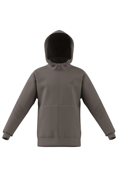 adidas Çocuk  Bej  Sweatshirt J FI 3S FZ HD JJ4807 - 9