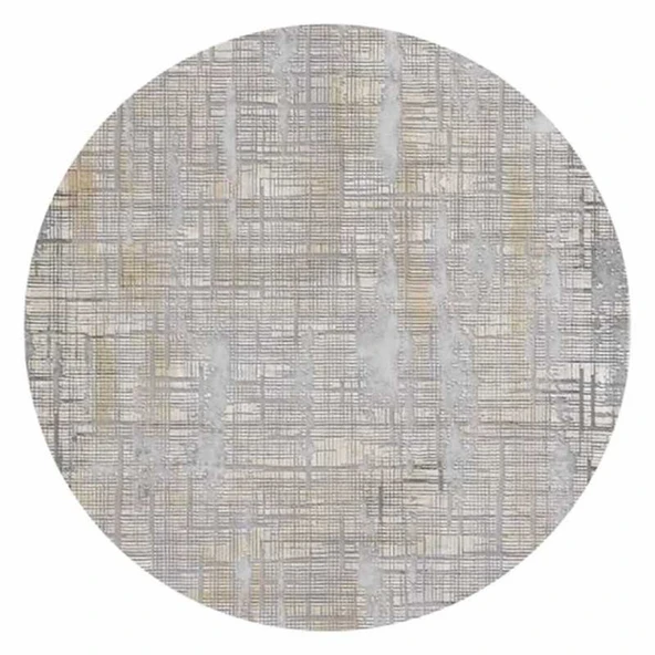 Merinos Halı Daire Halısı 160x160 Therapy 19117 095 Gri