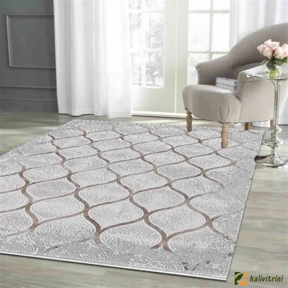 Merinos Halı Salon Halısı 200x290 Therapy 19111 080 Gri - 2